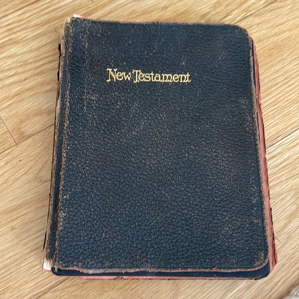 Vintage old New Testament bible